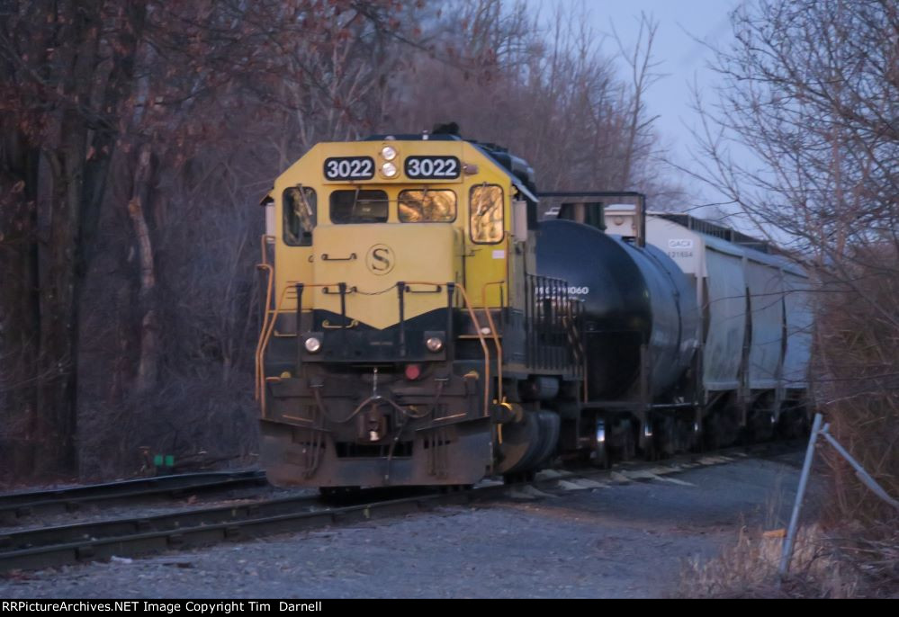 NYSW 3022 at dawn